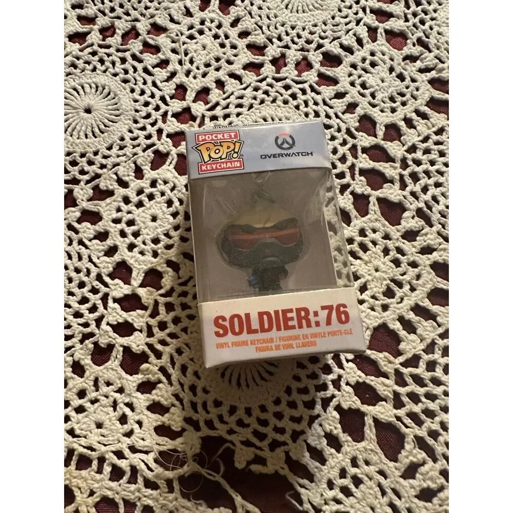 Overwatch Soldier 76 Pocket Pop Keychain